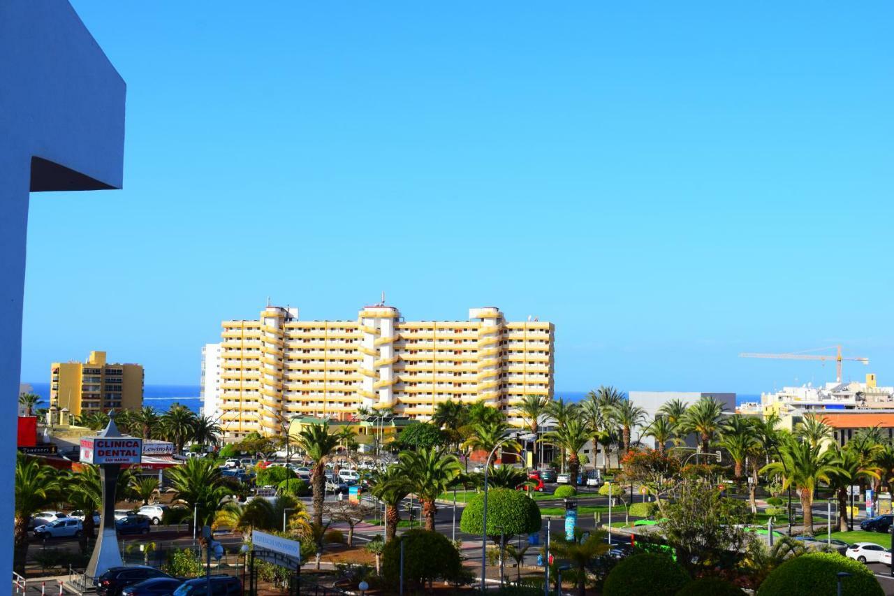 Sunny Summerland Los Cristianos, Ap With City And Ocean View Los Cristianos  Exterior foto